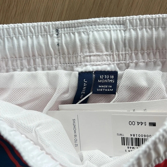 Janie and Jack Striped Swimsuit - Picture 6 of 8